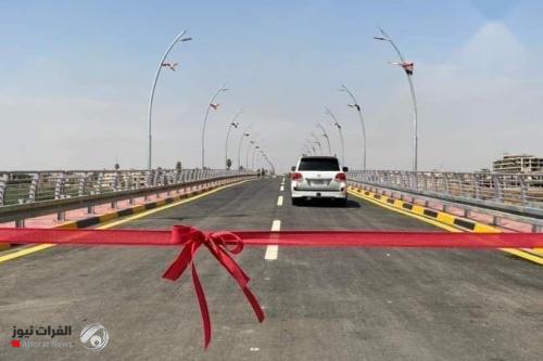 بالصور.. الكاظمي يفتتح الجسر الثالث في الموصل