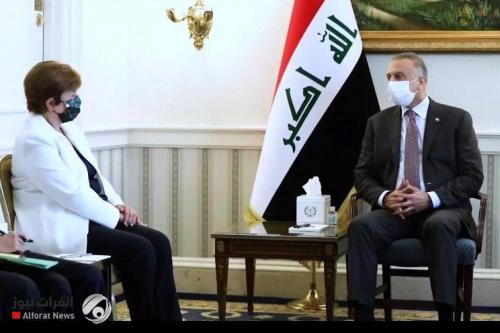 الكاظمي يبحث مع مدير عام النقد الدولي تقليل حجم اعتماد العراق على النفط
