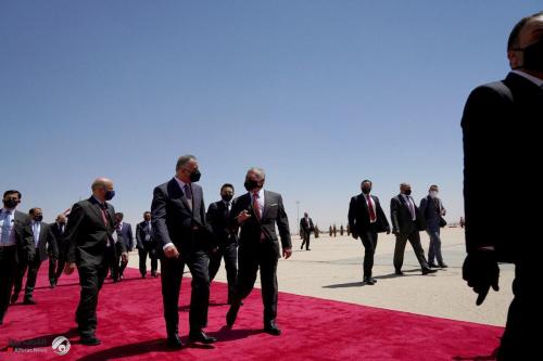 الكاظمي يلتقي ملك الأردن قبل القمة الثلاثية والسيسي يصل الى عمان
