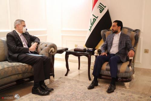 السفير الامريكي للحلبوسي: ندعم الحكومة العراقية على الصعد كافة
