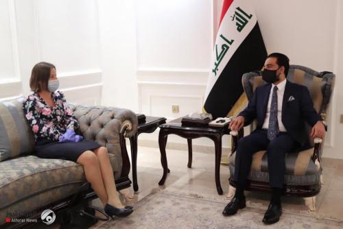 الحلبوسي يبحث مع سفيرة استراليا استمرار التعاون الدولي مع العراق لمواجهة الارهاب