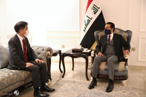 الحلبوسي والسفير الياباني يبحثان الاستثمار ودعم العراق