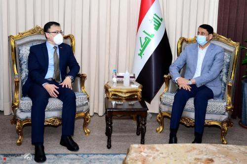 تجهيز العراق بلقاحات سينوفارم محور لقاء الغزي والسفير الصيني