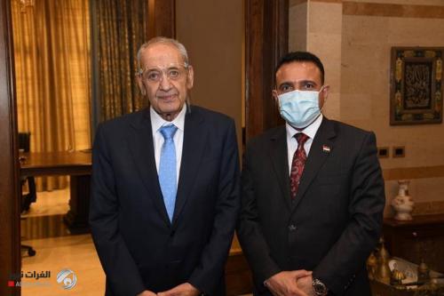 بري لوزير الصحة: حكومة لبنان تتوجه لتعزيز وتوطيد العلاقة مع العراق