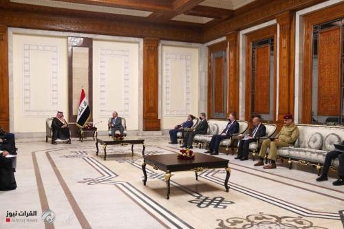 صالح يؤكد للوفد السعودي أهمية تعزيز العلاقات الثنائية ودور العراق في ترسيخ أمن المنطقة