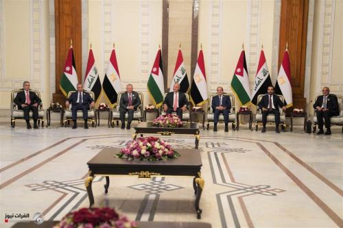 صالح: إن التعاون العراقي المصري الأردني يمثل نقطة تحوّل مهمة في المنطقة