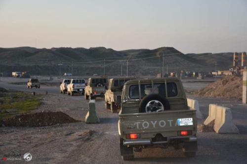 بالصور.. عملية أمنية واسعة لملاحقة داعش شمال شرق ديالى