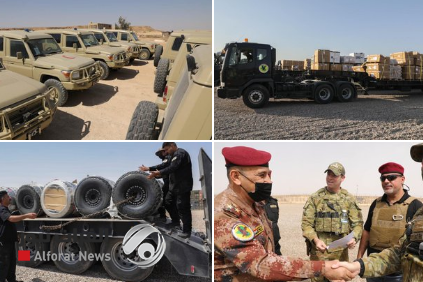 العراق يتسلم 60 سيارة اسعاف "عسكرية"بقيمة تتجاوز الـ2 مليون دولار