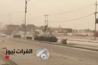 بالفيديو.. عاصفة ترابية قادمة من السعودية تضرب محافظة جنوبية