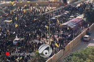 كتائب حزب الله: التظاهرات أمام السفارة الامريكية جزء من ردنا على العدوان الأخير