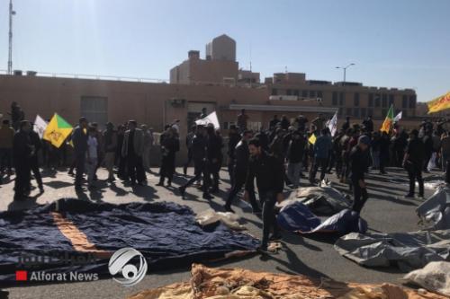 السفارة الامريكية تصدر تحذيراً لمواطنيها في بغداد