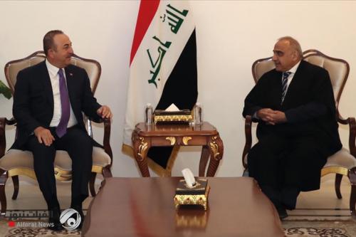 وزير الخارجية التركي يصل الى بغداد ويتوجه للقاء عبد المهدي