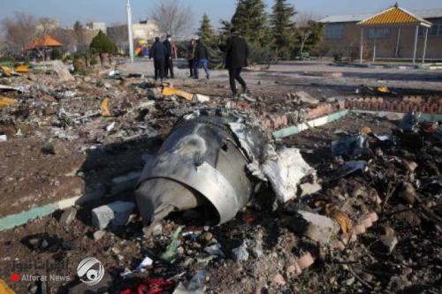 شاهد.. لحظة إصابة الطائرة الأوكرانية في إيران