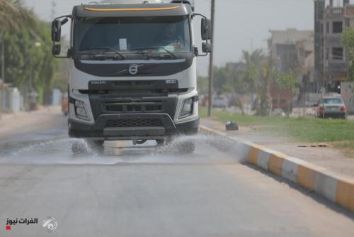 بالصور.. حملة لتنظيف وتشجير منطقة الغزالية ببغداد