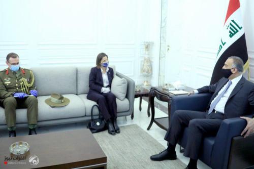 الكاظمي يبحث مع سفيرة استراليا تعزيز أواصر التعاون في الحرب على الارهاب
