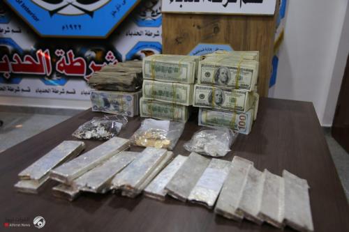 شؤون الشرطة تعلن العثور على مبالغ مالية كبيرة لداعش في الموصل